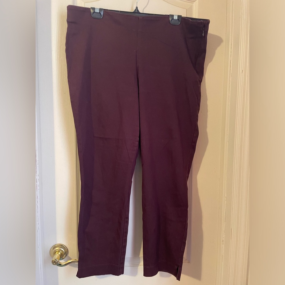 Plus size Old Navy pixie pant with side zipper gently used.